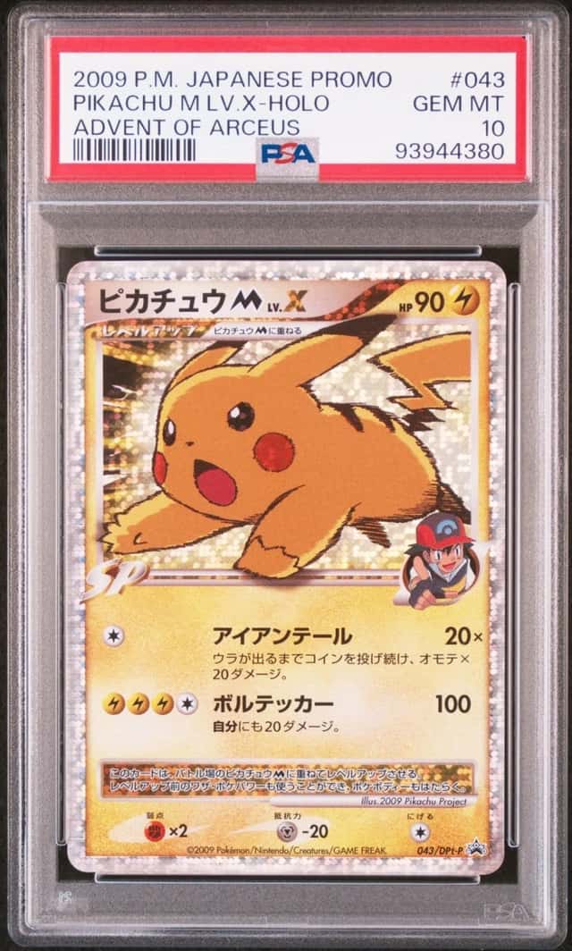 Pikachu M Lv X