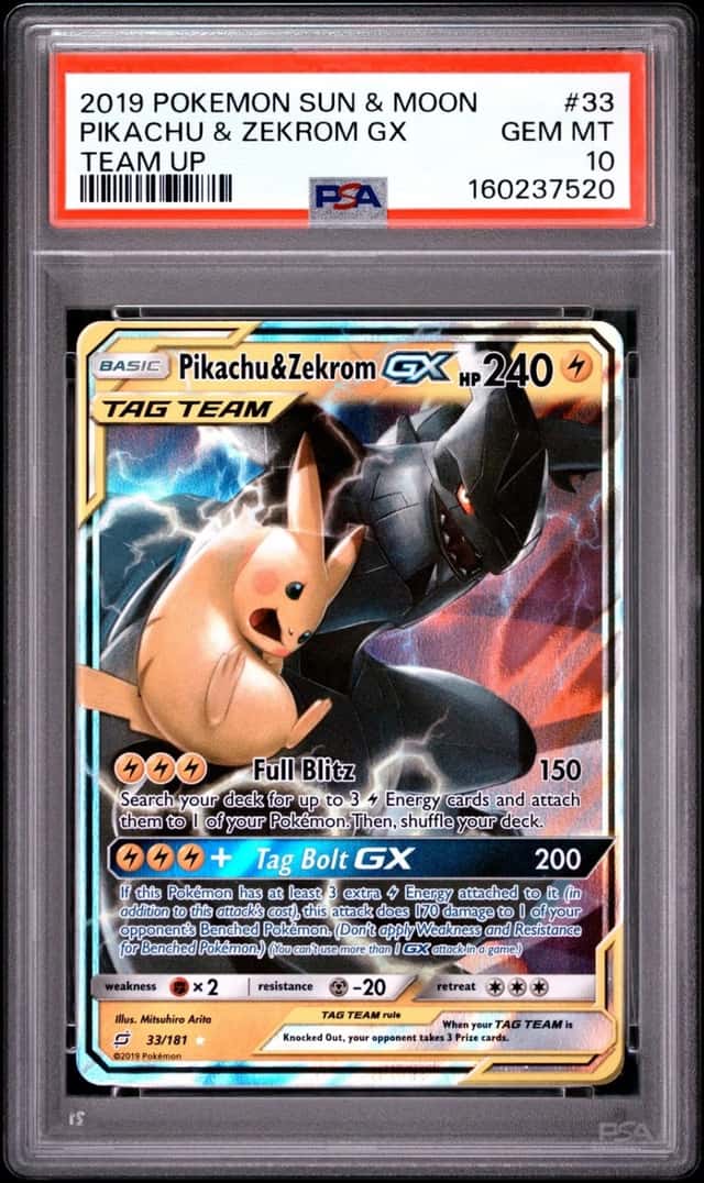 Pikachu & Zekrom GX
