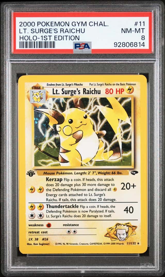 Lt. Surge's Raichu