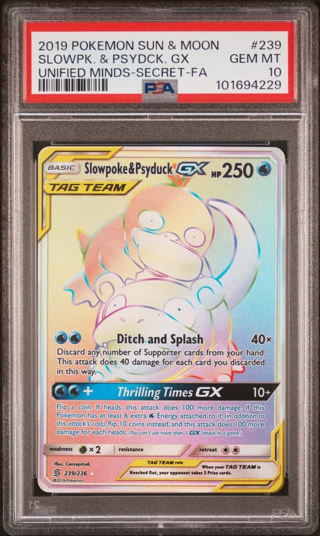 Slowpoke & Psyduck GX