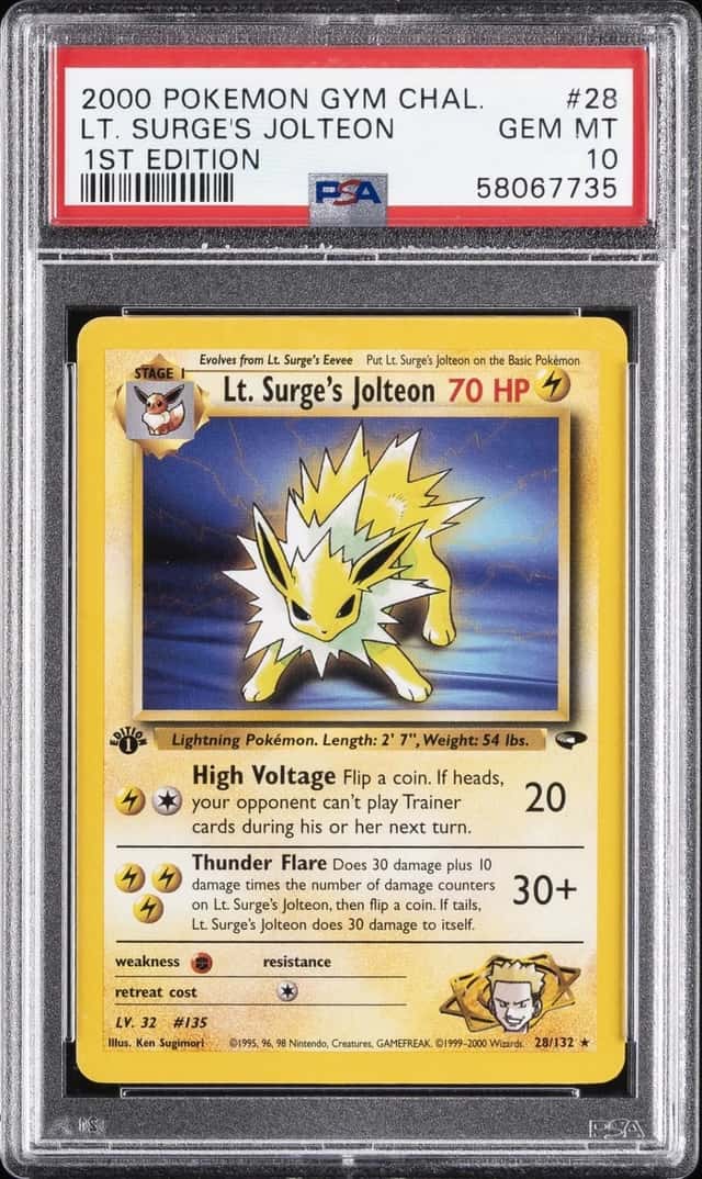 Lt. Surge's Jolteon