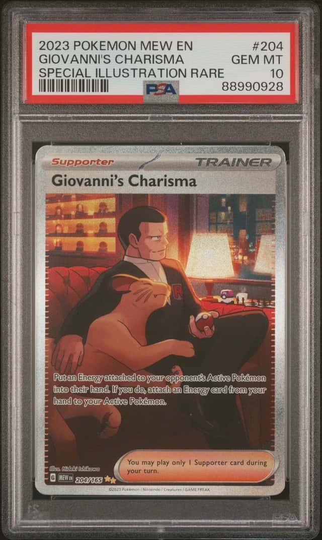 Giovanni's Charisma