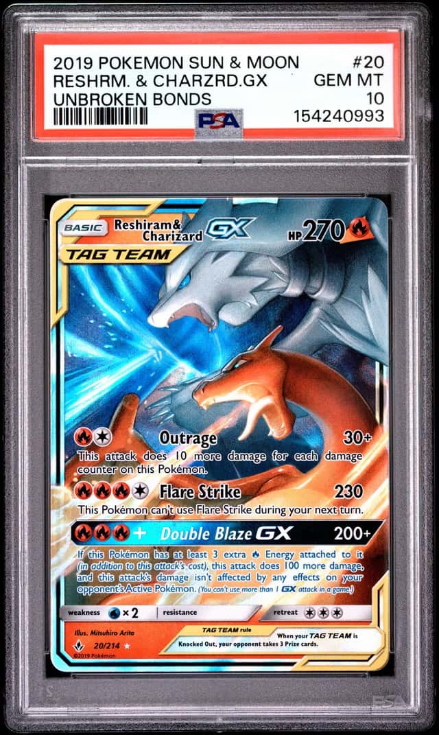 Reshiram & Charizard GX