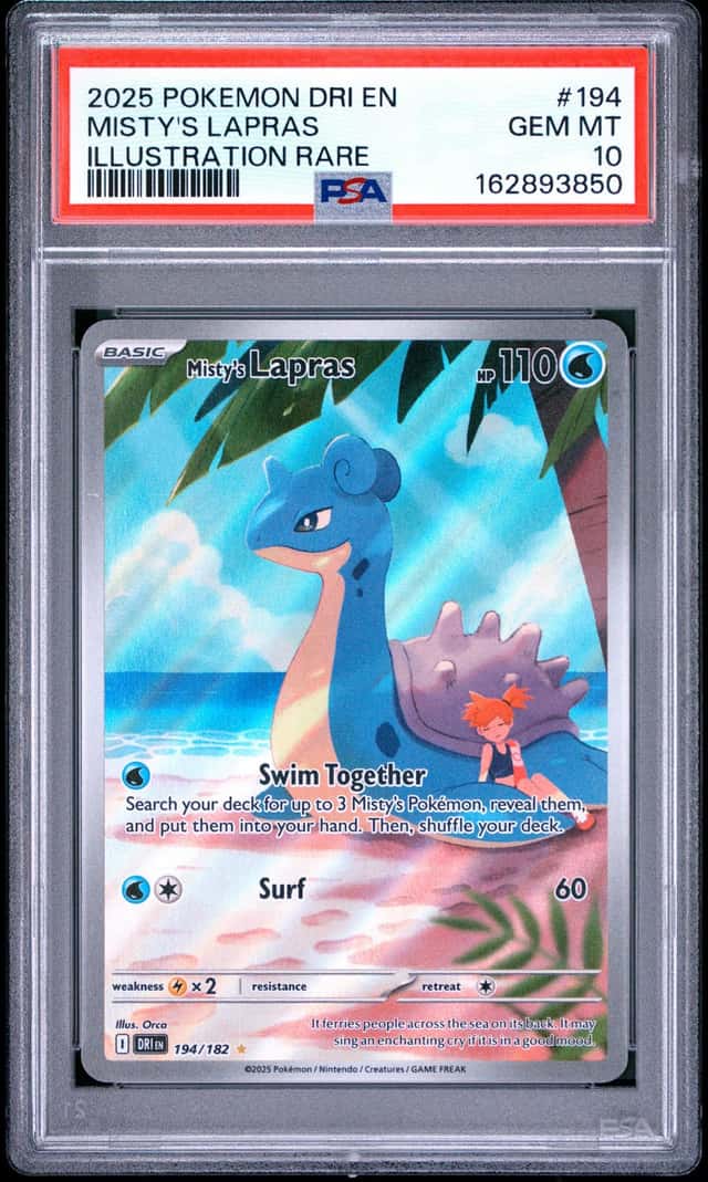 Misty's Lapras