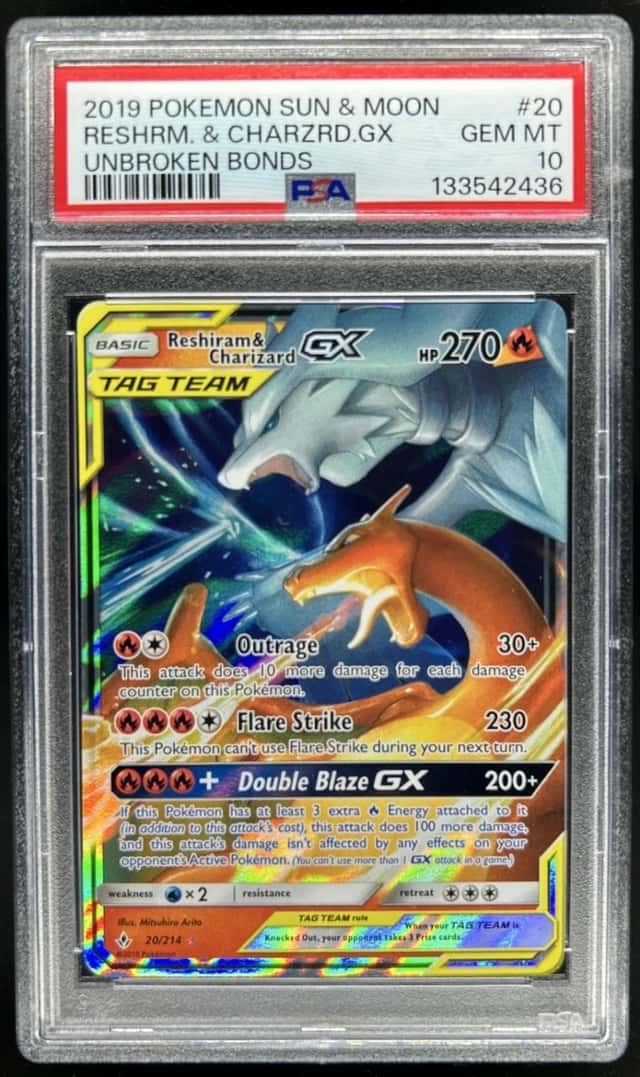Reshiram & Charizard GX