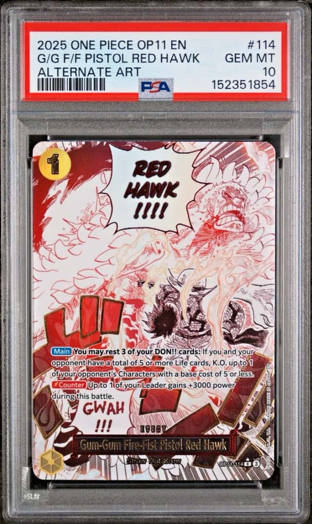 Gum-Gum Fire-Fist Pistol Red Hawk