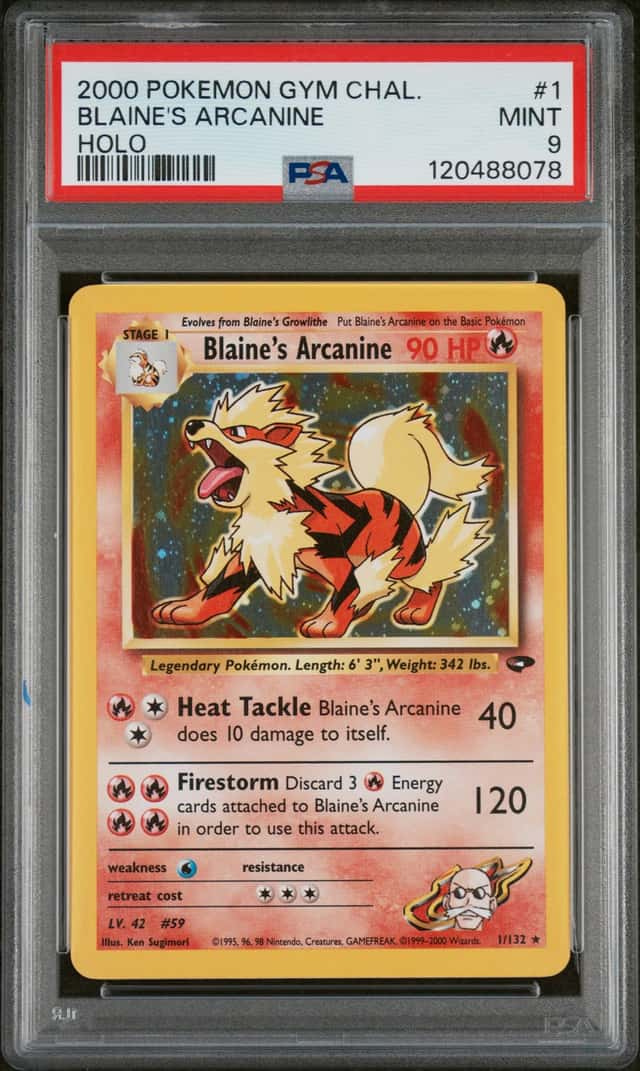 Blaine's Arcanine