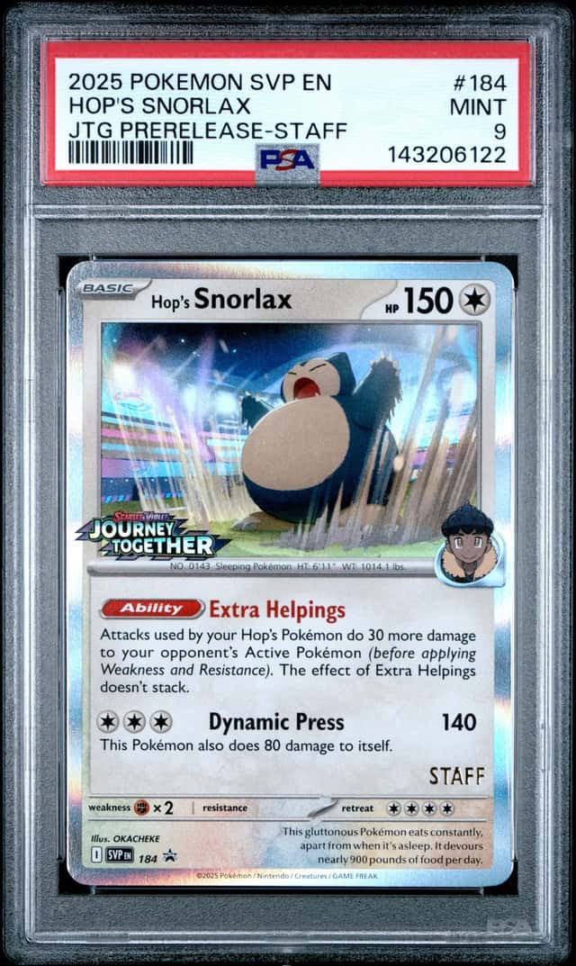Hop's Snorlax