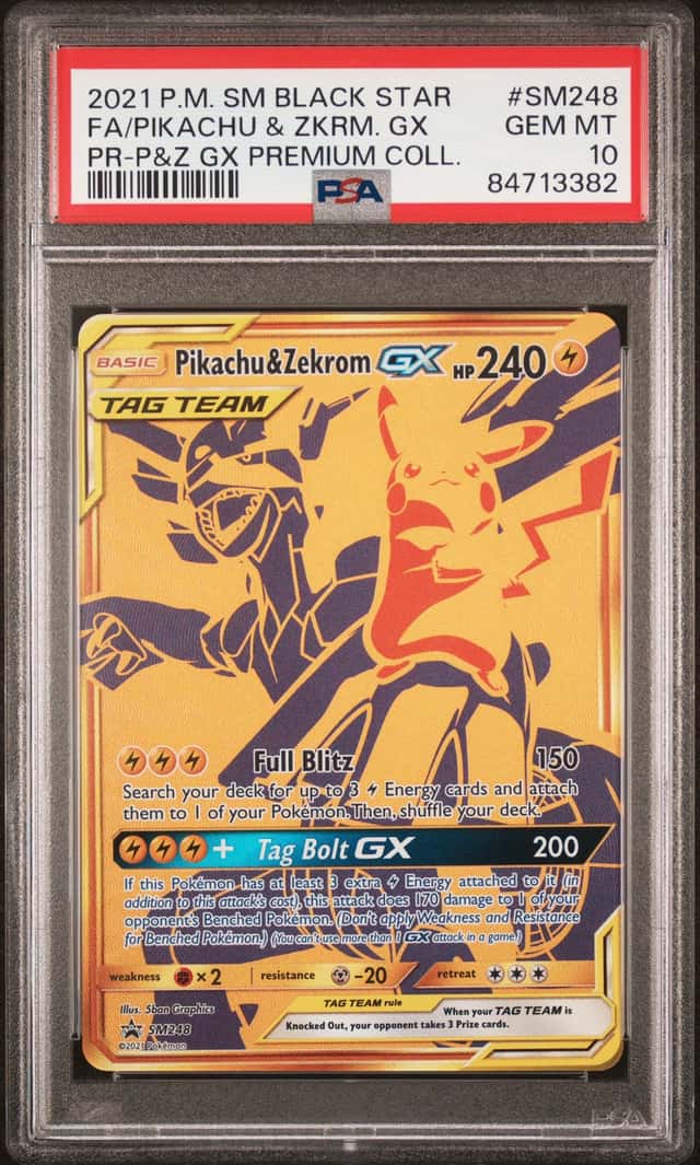 Pikachu & Zekrom GX