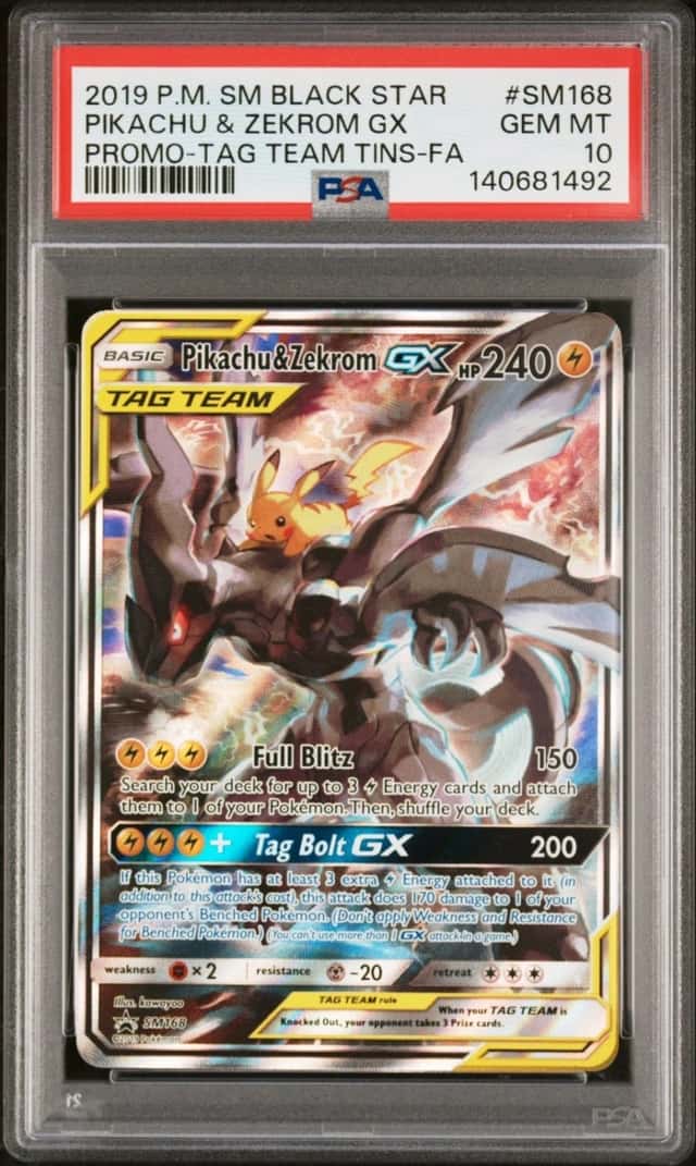 Pikachu & Zekrom GX
