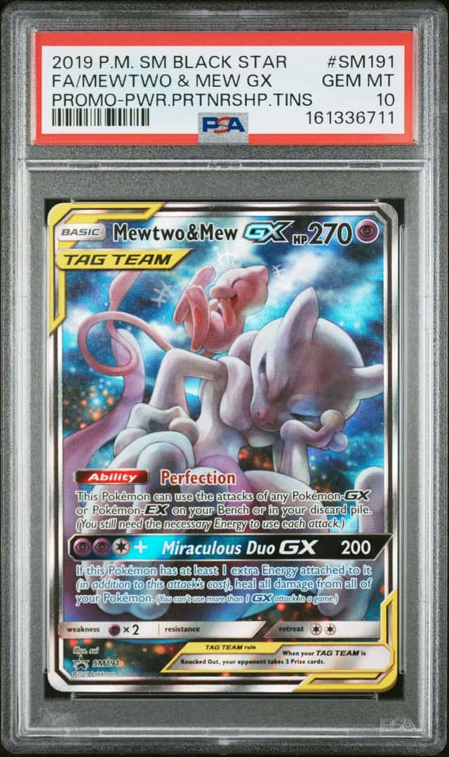 Mewtwo & Mew GX