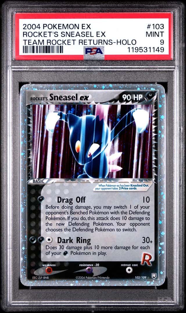 Rocket's Sneasel EX