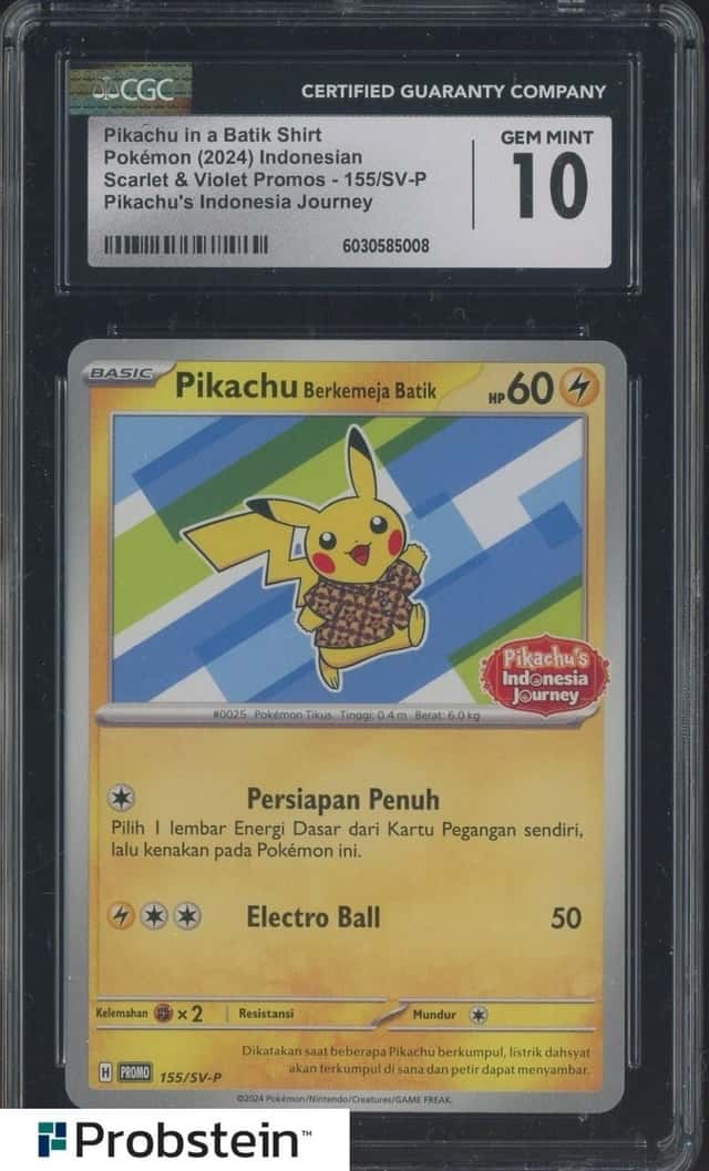 Pikachu/Batik Shirt