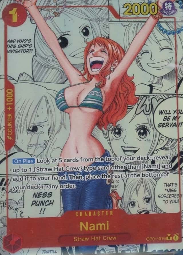 Non-Holo · Op Manga Art