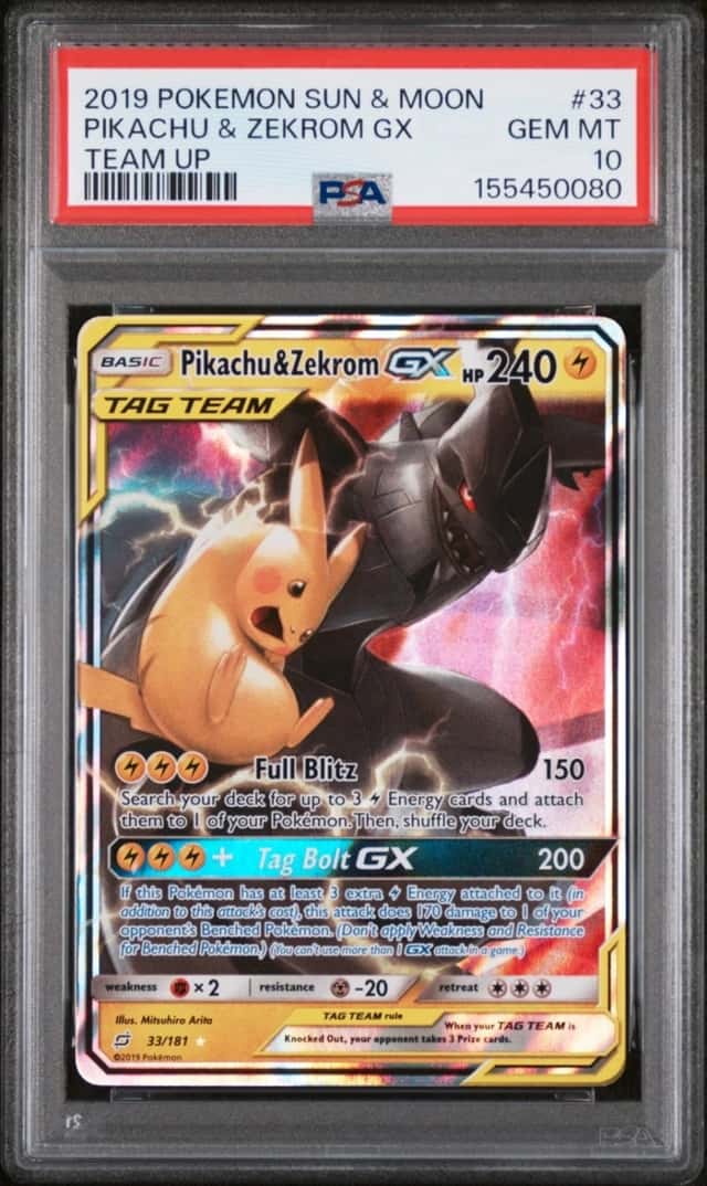 Pikachu & Zekrom GX