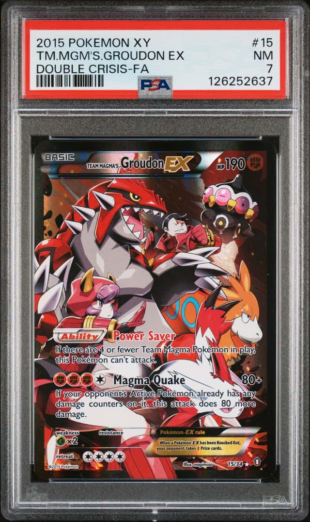 Team Magma's Groudon EX