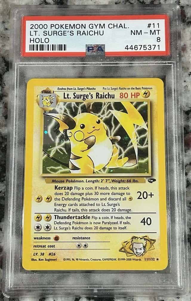 Lt. Surge's Raichu