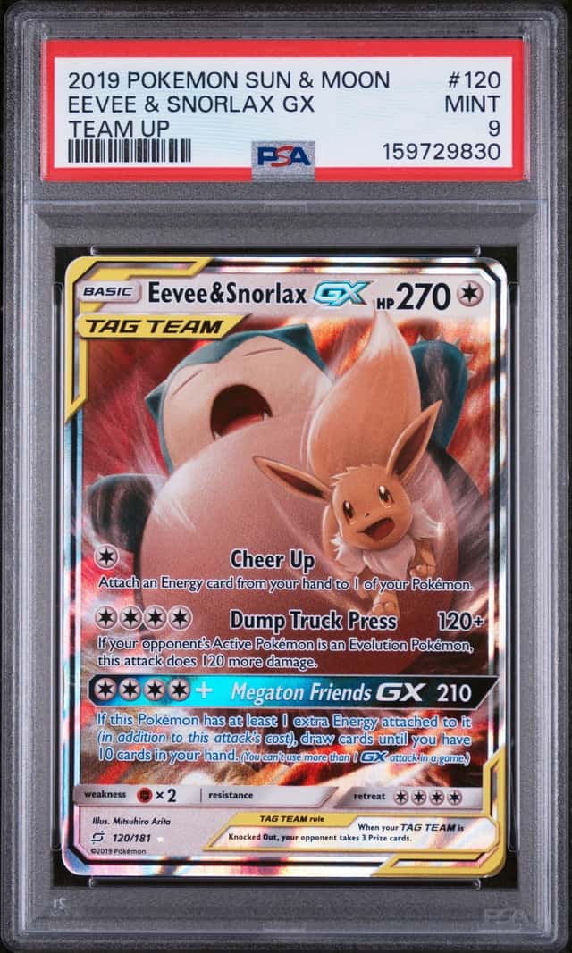 Eevee & Snorlax GX