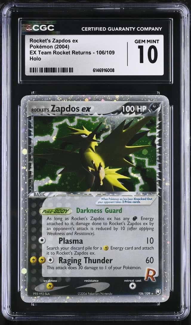 Rocket's Zapdos EX