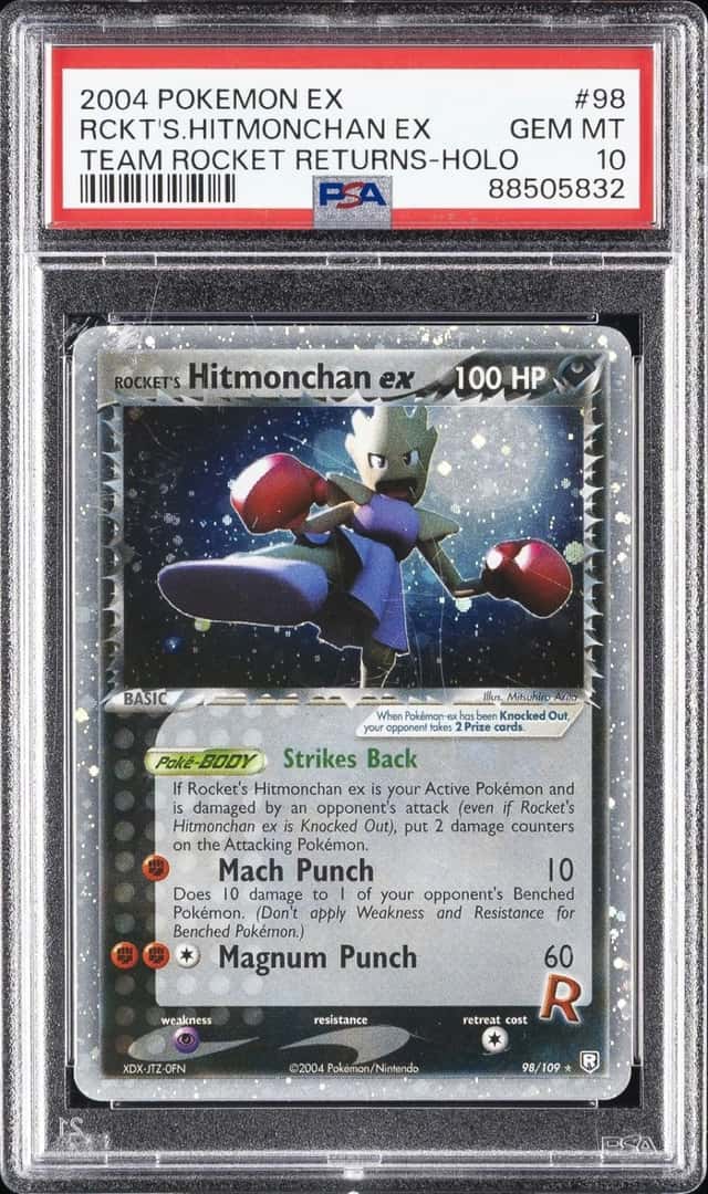 Rocket's Hitmonchan EX