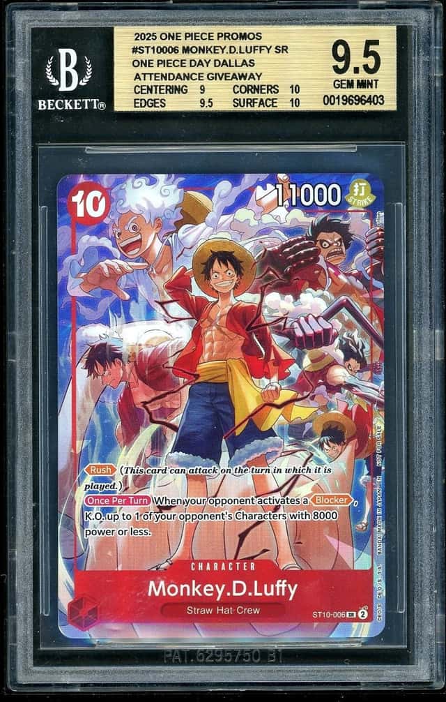 Monkey.D.Luffy SR/(ONE PIECE DAY Dallas Attendance Giveaway)