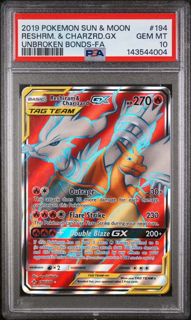 Reshiram & Charizard GX