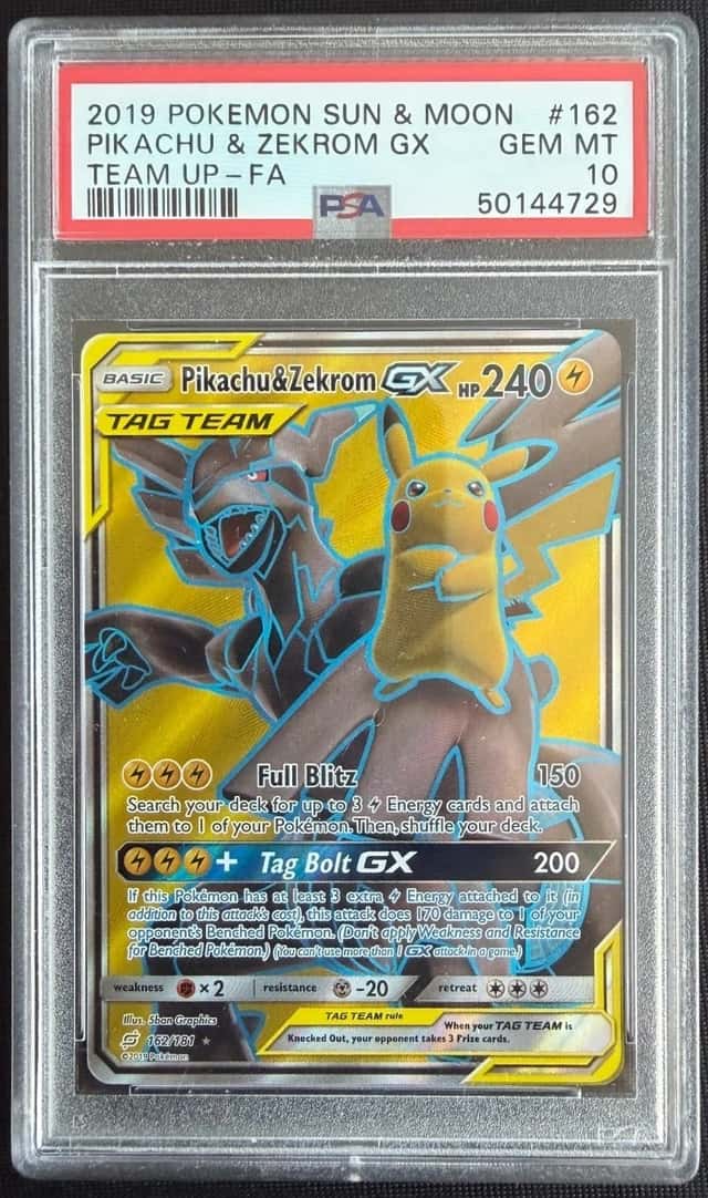 Pikachu & Zekrom GX