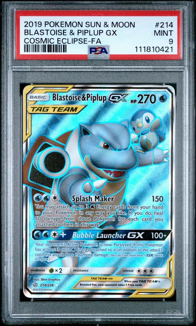 Blastoise & Piplup GX