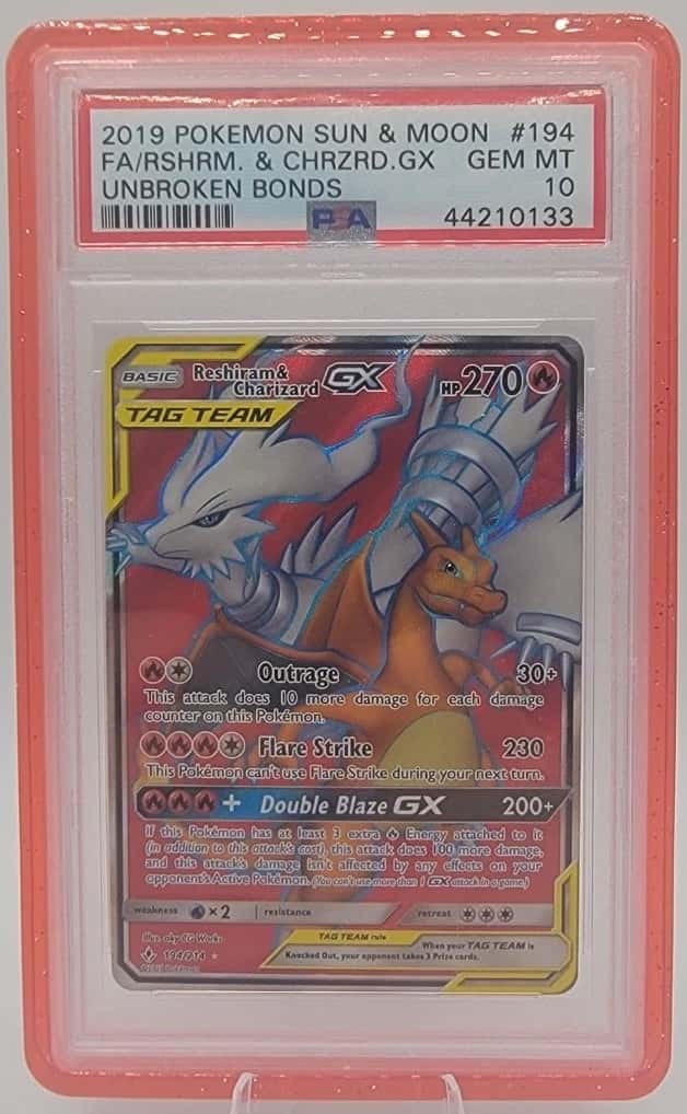 Reshiram & Charizard GX
