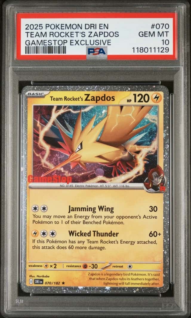 Team Rocket's Zapdos