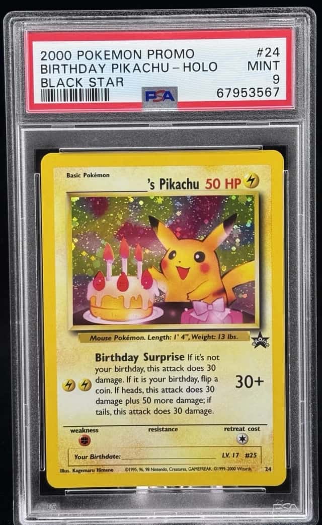 Birthday Pikachu