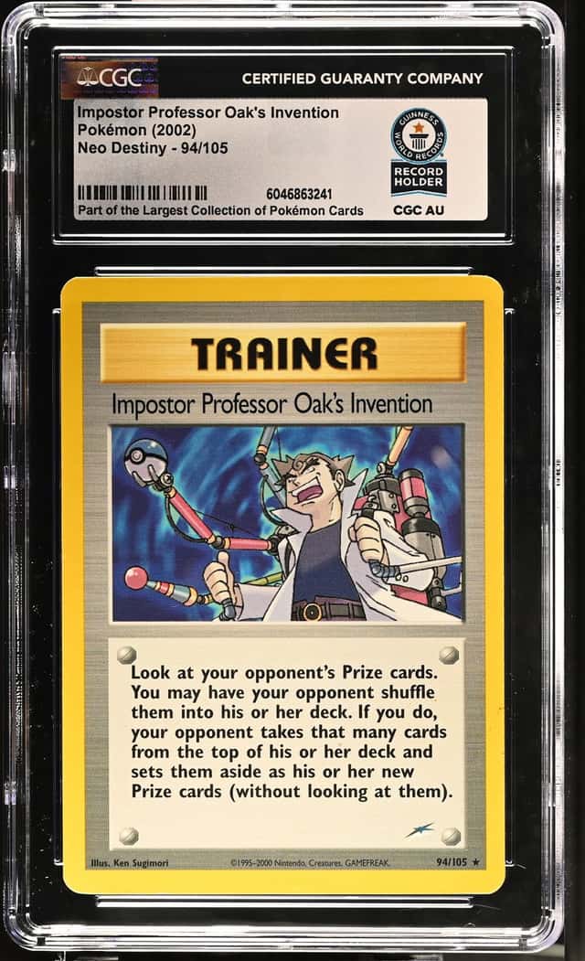 Impostor Professor Oak's Invention
