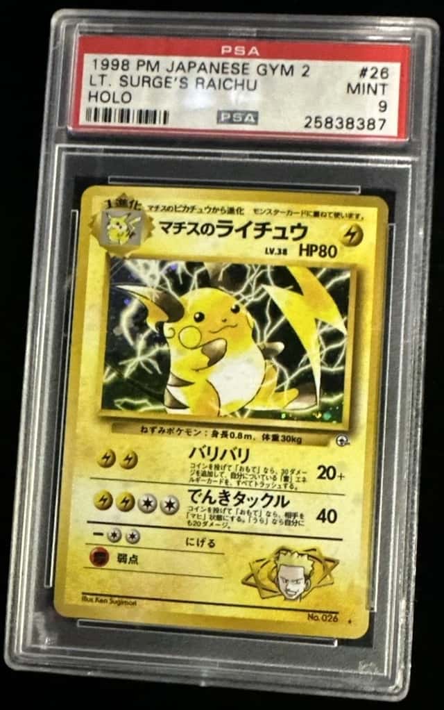 Lt. Surge's Raichu