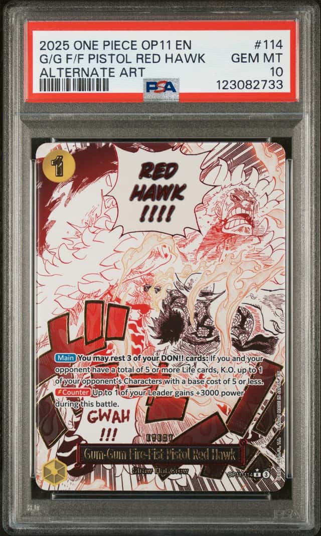 Gum-Gum Fire-Fist Pistol Red Hawk