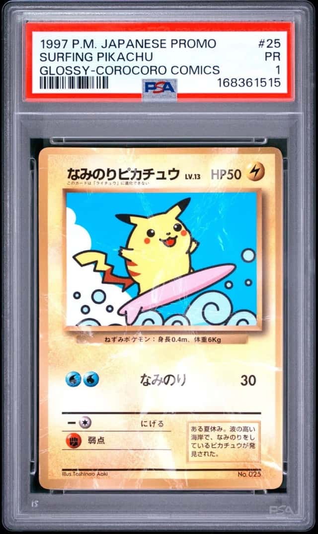 Surfing Pikachu