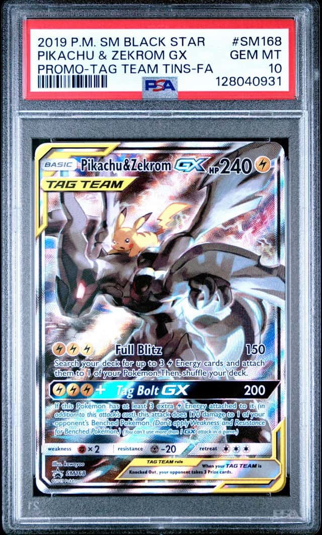 Pikachu & Zekrom GX