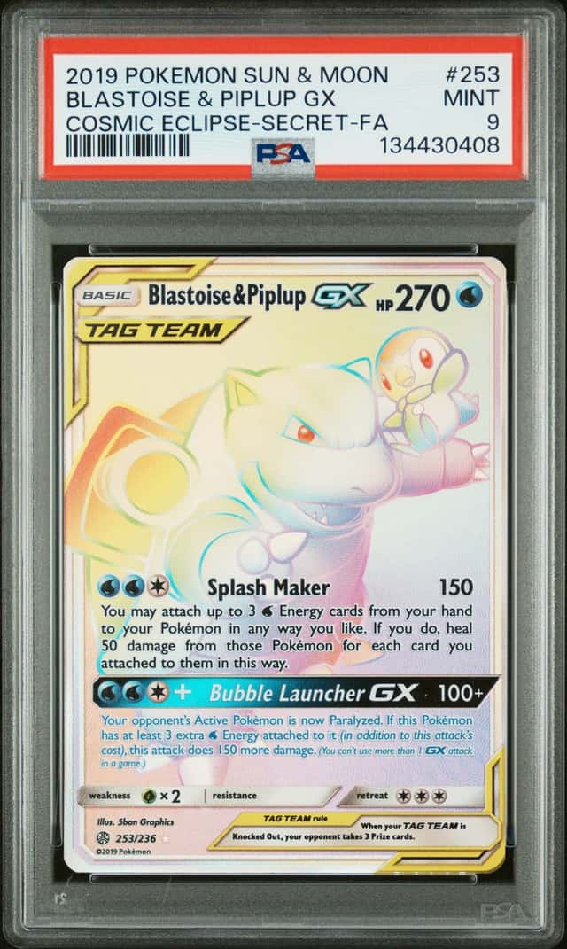Blastoise & Piplup GX