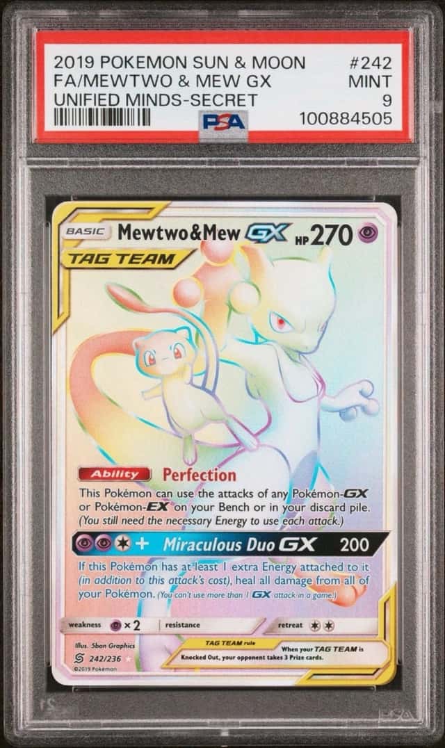 Mewtwo & Mew GX