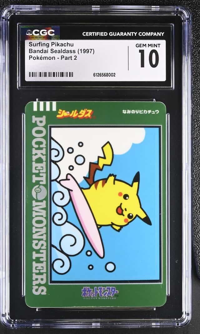 Surfing Pikachu