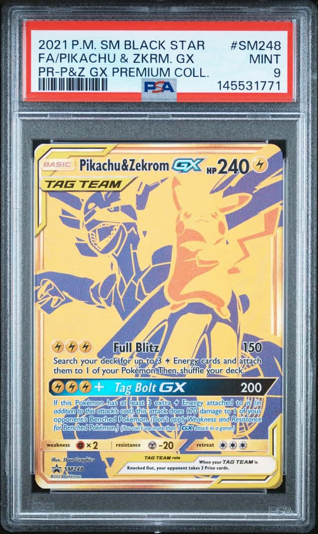 Pikachu & Zekrom GX