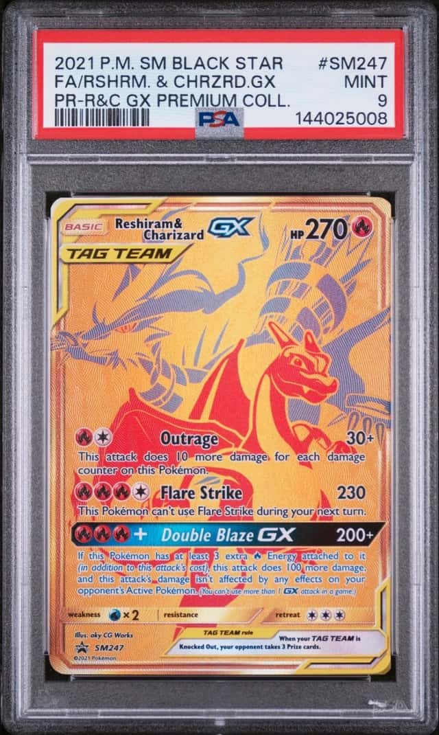 Reshiram & Charizard GX