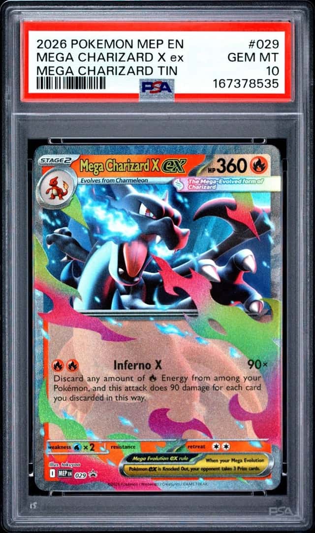 MEGA CHARIZARD X ex