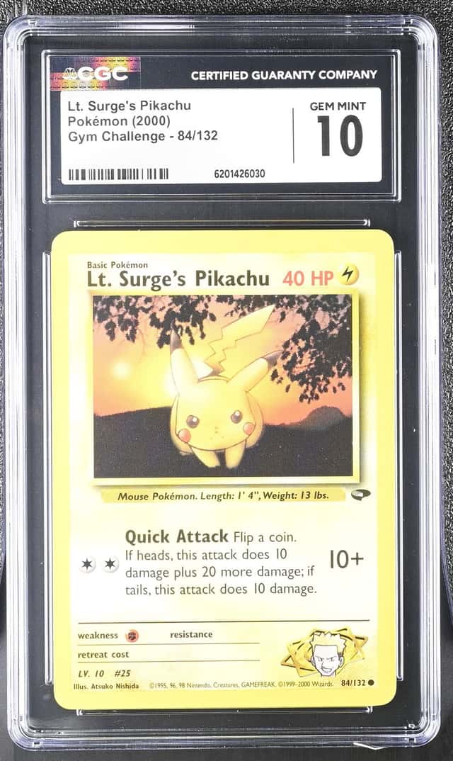 Lt. Surge's Pikachu