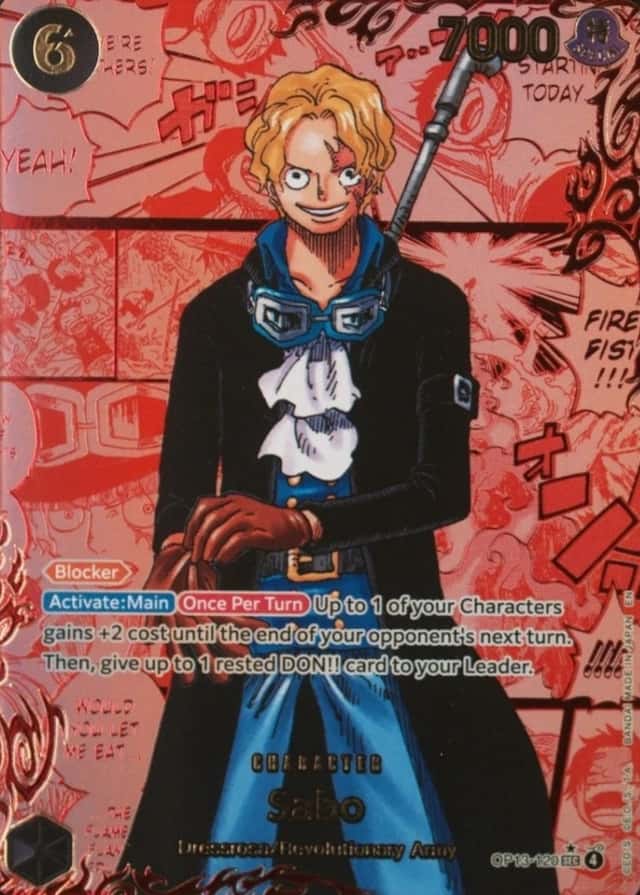 Op Red Manga Art