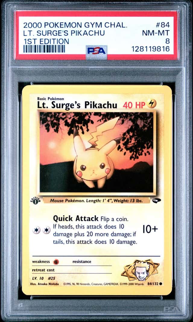 Lt. Surge's Pikachu