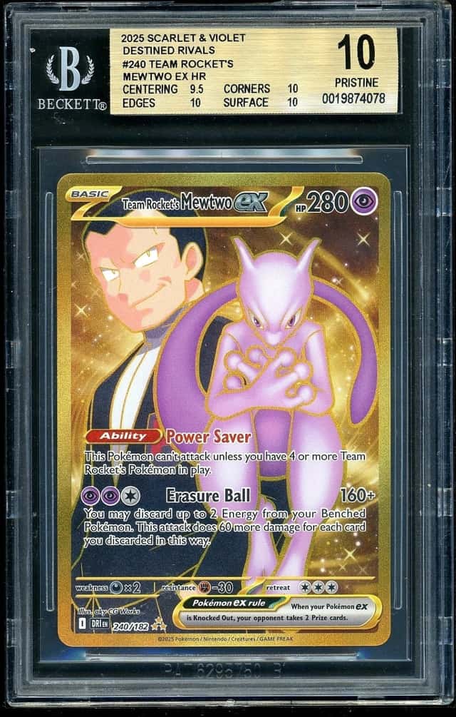ROCKET'S MEWTWO ex