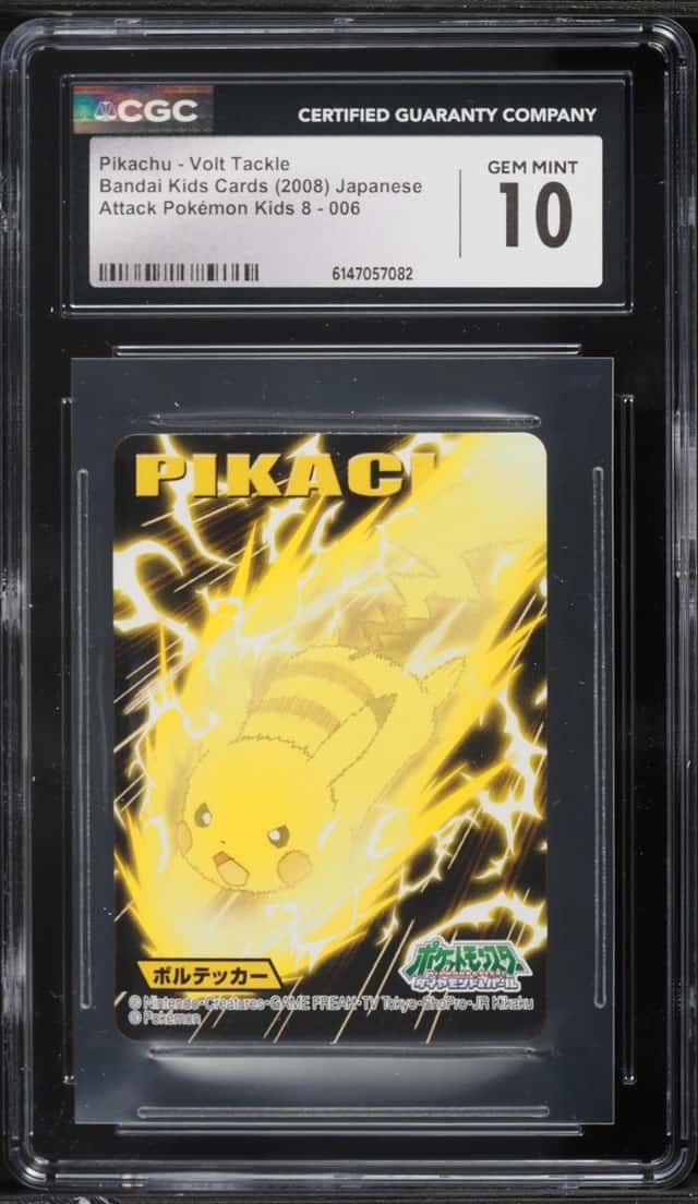 Pikachu - Volt Tackle