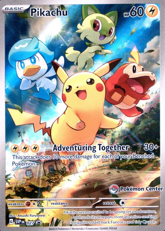 Non-Holo · Pokemon Center Etb