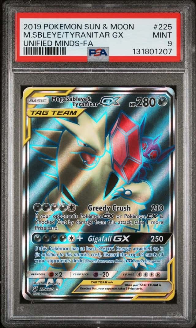 Mega Sableye & Tyranitar GX