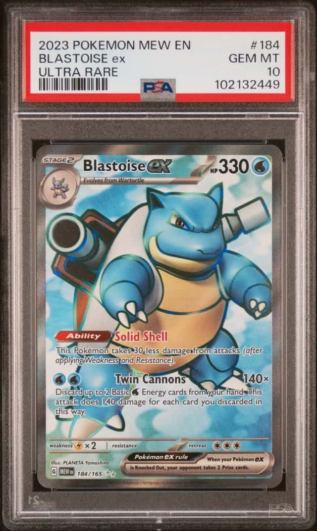 BLASTOISE ex